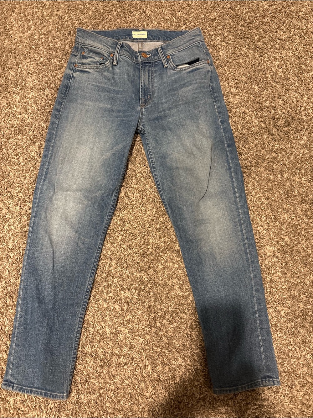 Mother Sz 24 Classic Women's Mid Wash Blue Jeans